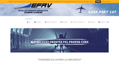 Desktop Screenshot of efav.cat